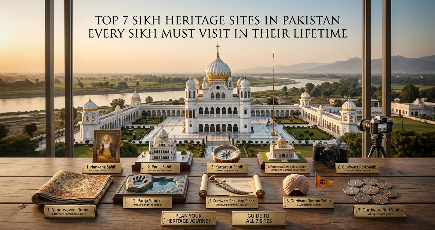 Top 7 Sikh Heritage Sites in Pakistan Every Sikh Must Visit in Their Lifetime